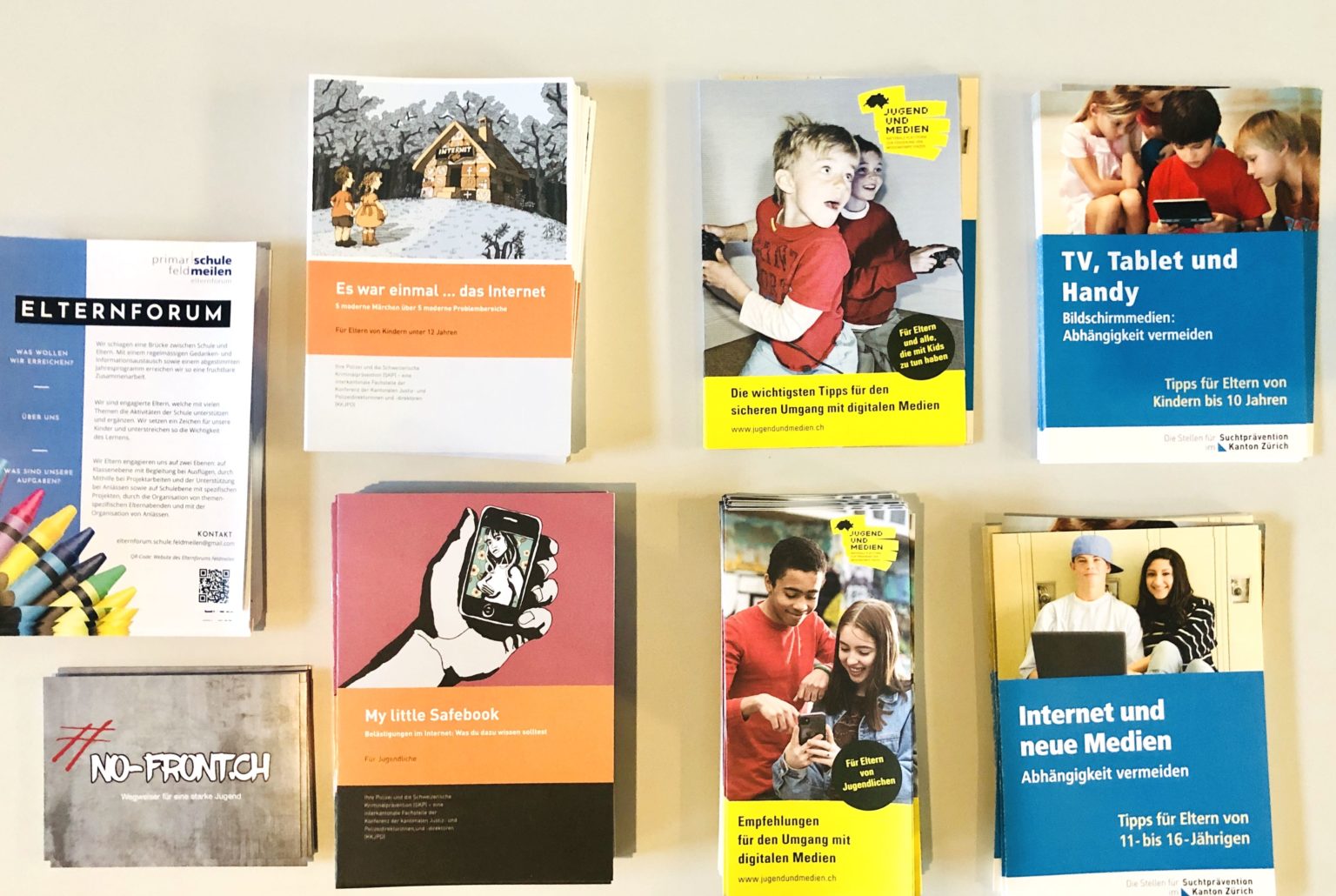 Es gab reichlich Infomaterial zum Mitnehmen.
Fotos: zvg