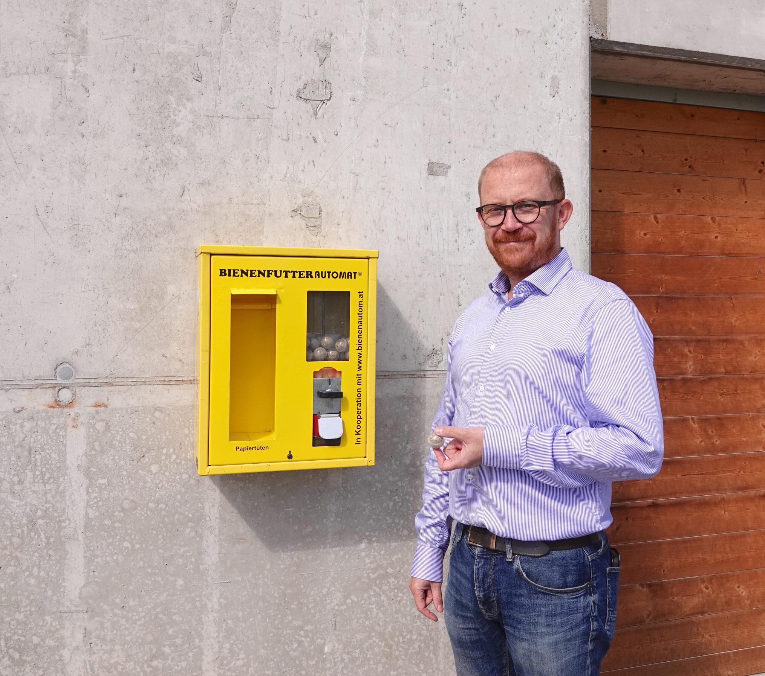 Bienenfutter aus dem Automaten Meileneranzeiger