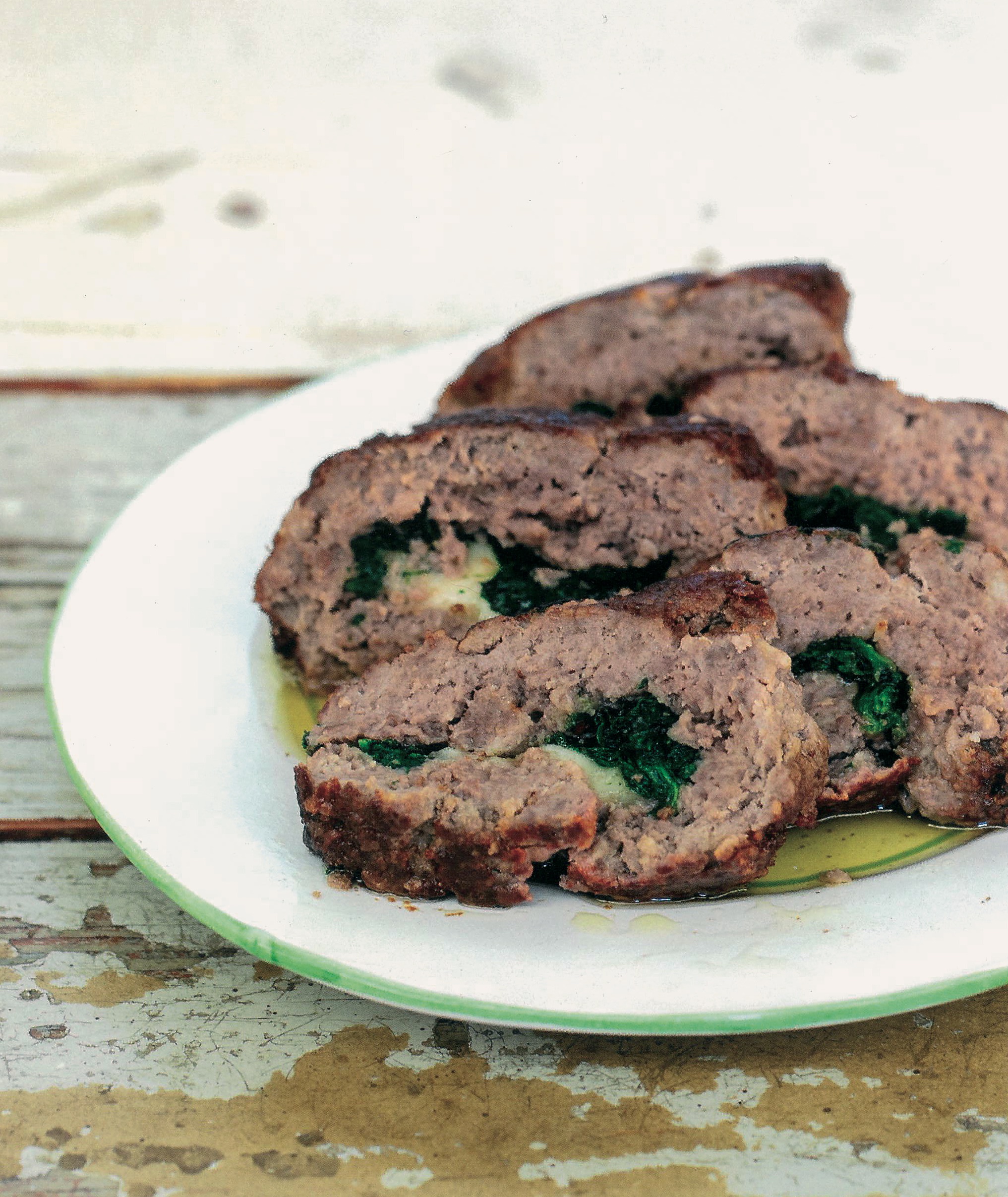Hackbraten, gefüllt mit Spinat und Mozzarella – Meileneranzeiger
