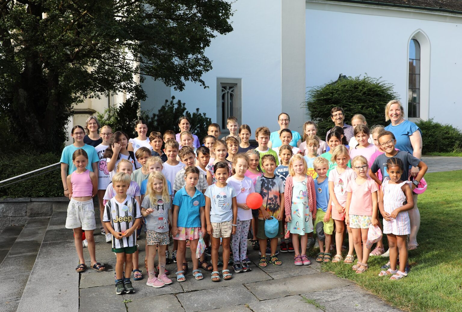 Die Kinder erlebten in und um Meilen eine abwechslungsreiche Sommerferienwoche. 
Foto: Petra Steiner