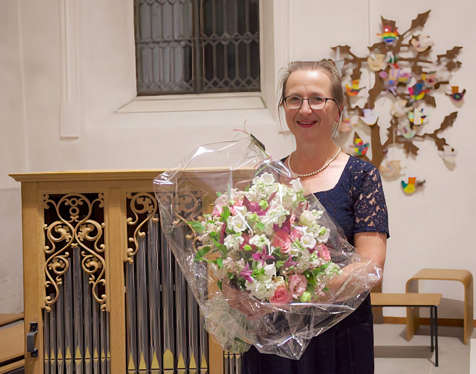Barbara Meldau feierte am Bettagskonzert ihr 25-Jahre-Jubiläum als Organistin in Meilen.