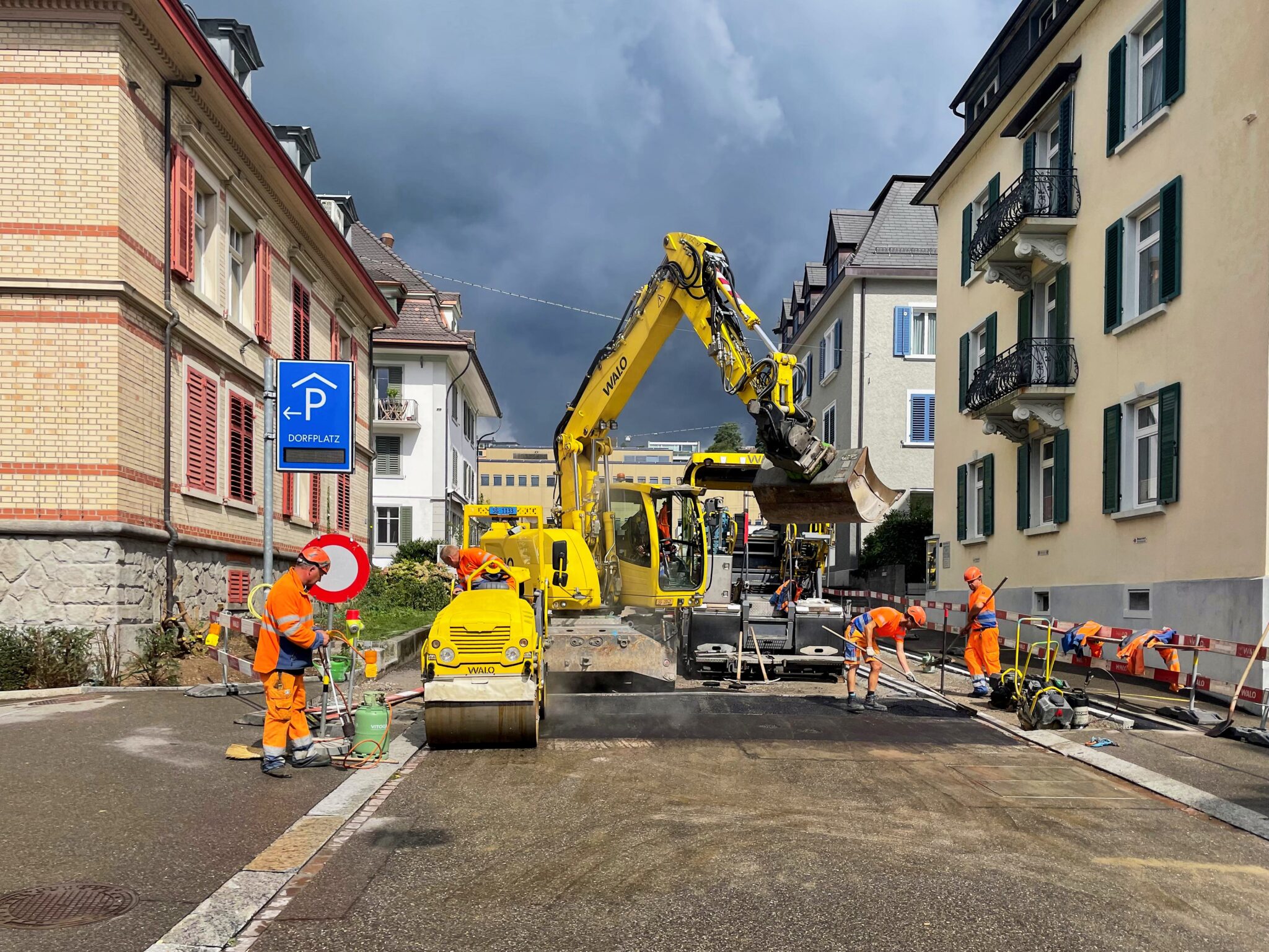 NAG Sanierung Dorfstrasse. Etappe 2. Bild_web